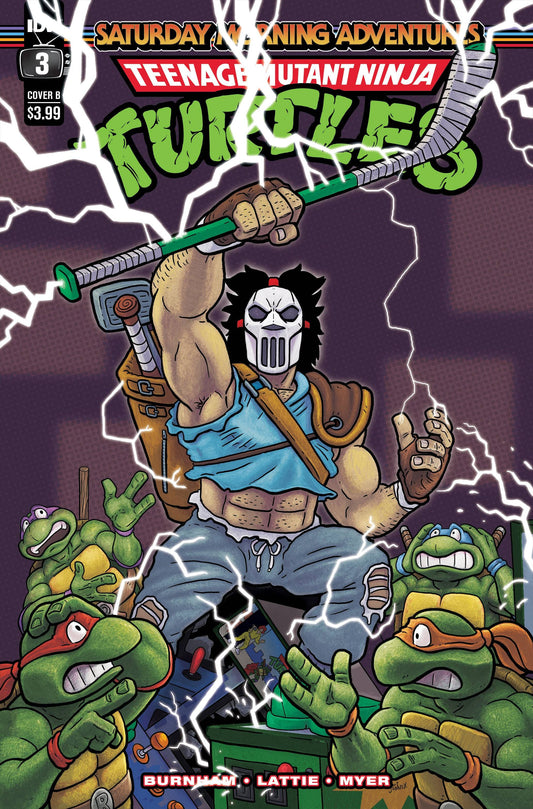 IDW PUBLISHING COMIC BOOK TMNT SATURDAY MORNING ADVENTURES #3 CVR B JENNEX