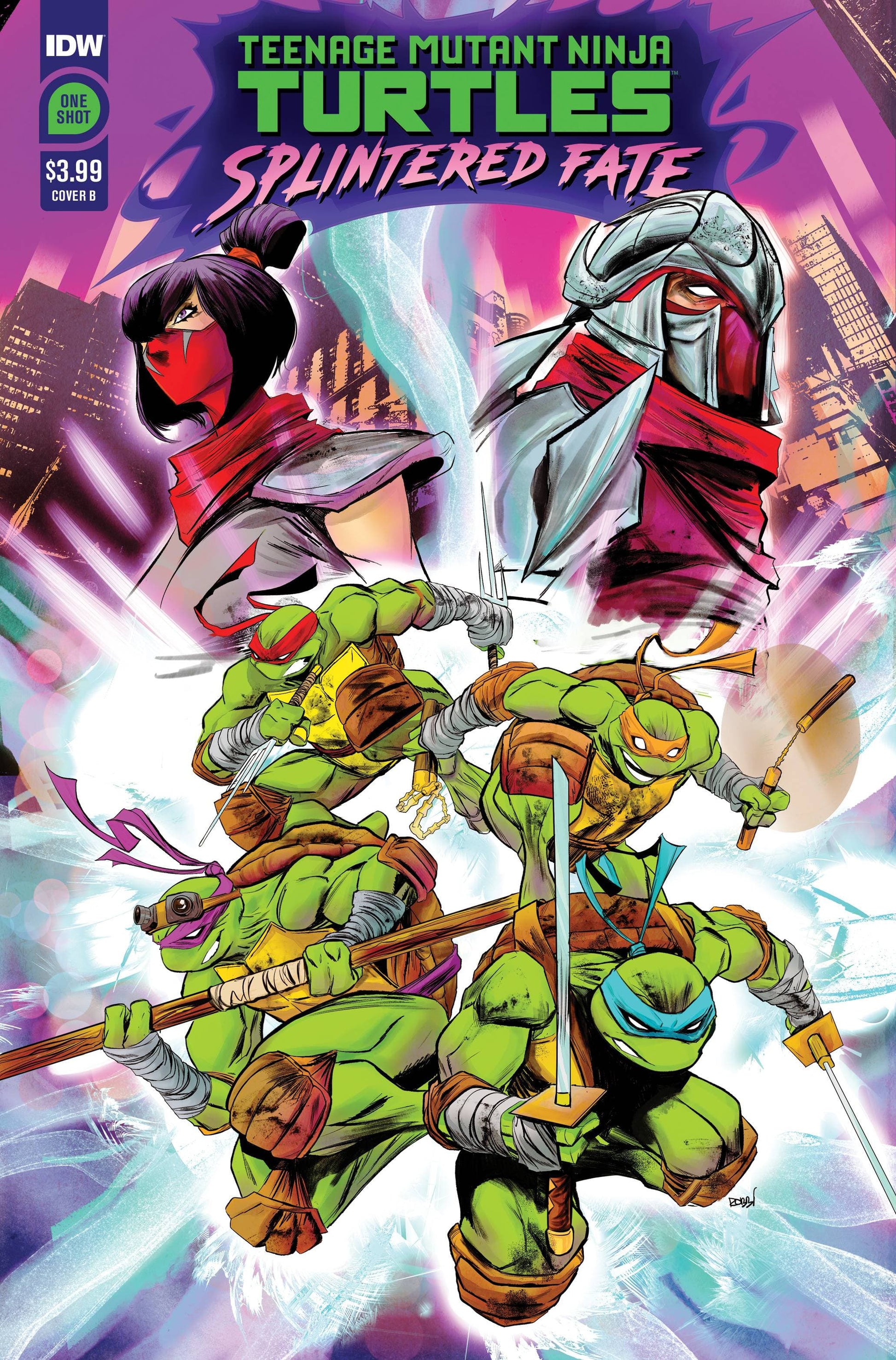 IDW PUBLISHING COMIC BOOK TMNT SPLINTERED FATE #1 CVR B RODRIGUEZ