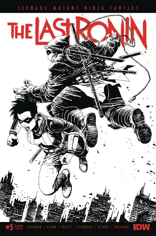IDW PUBLISHING COMIC BOOK TMNT THE LAST RONIN #5 REISSUE CVR A ESCORZAS (MR)
