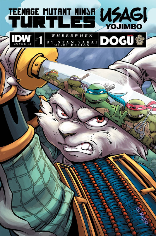 IDW PUBLISHING COMIC BOOK TMNT USAGI YOJIMBO WHEREWHEN #1 CVR D 10 COPY INCV MYER