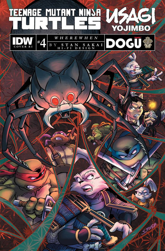 IDW PUBLISHING COMIC BOOK TMNT USAGI YOJIMBO WHEREWHEN #4 CVR C 10 COPY INCV MYER