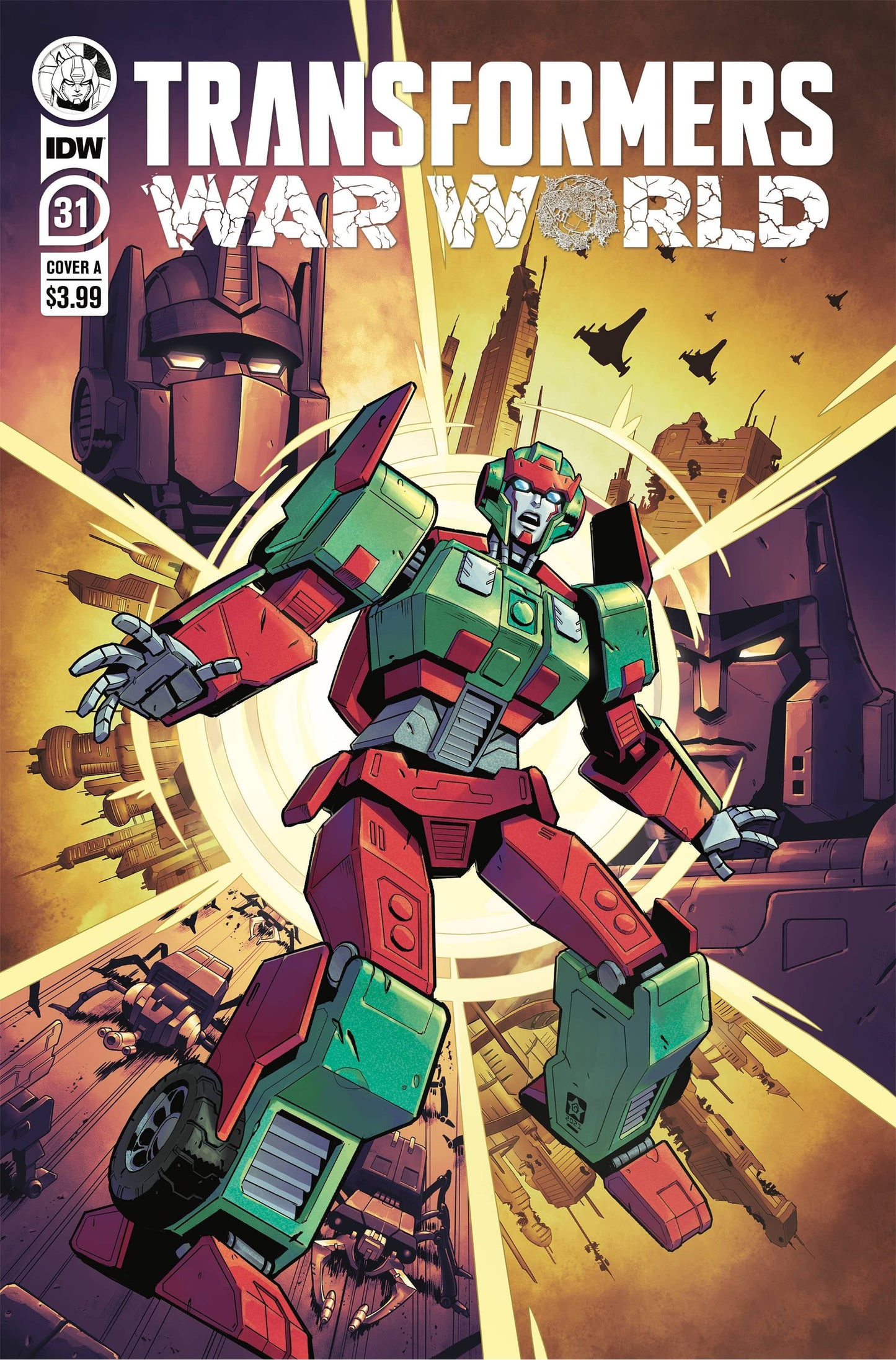 IDW PUBLISHING COMIC BOOK TRANSFORMERS #31 CVR A DIEGO ZUNIGA