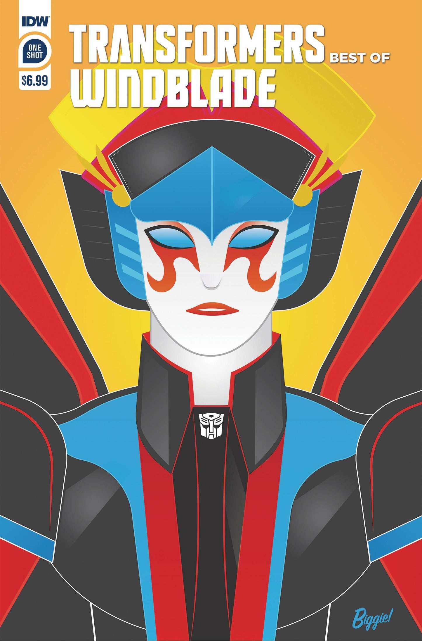 IDW PUBLISHING COMIC BOOK TRANSFORMERS BEST OF WINDBLADE