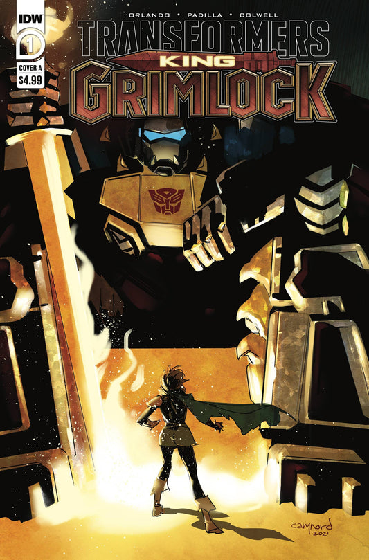 IDW PUBLISHING COMIC BOOK TRANSFORMERS KING GRIMLOCK #1 (OF 5) CVR A NORD