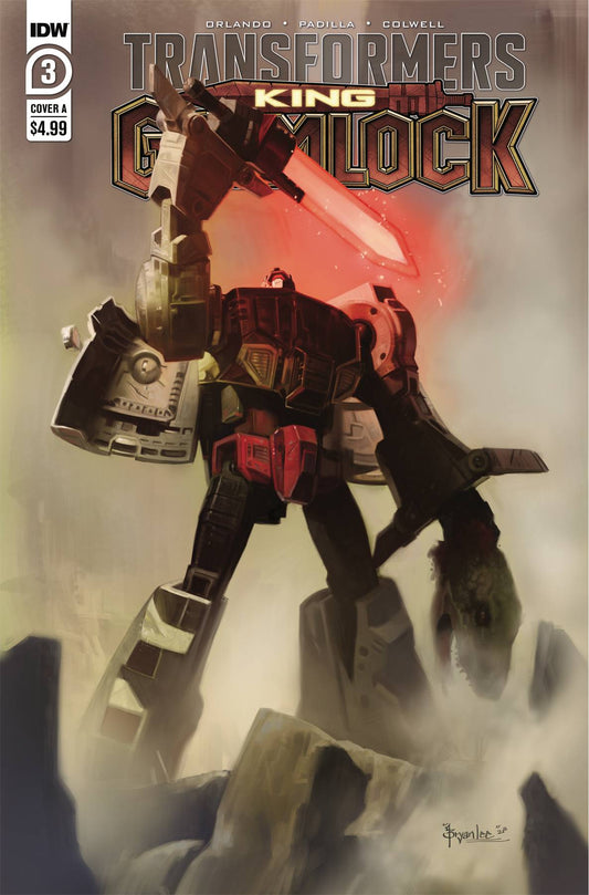 IDW PUBLISHING COMIC BOOK TRANSFORMERS KING GRIMLOCK #3 (OF 5) CVR A BRYAN LEE