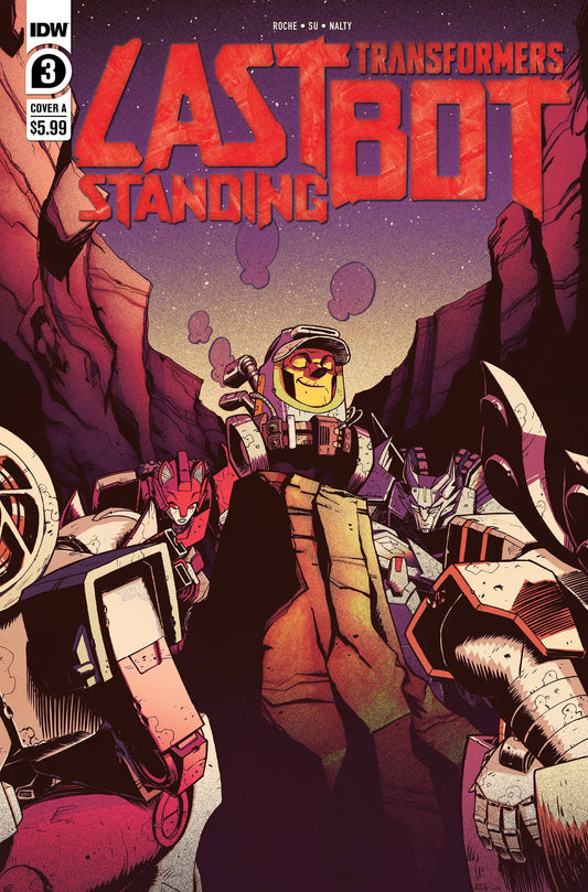IDW PUBLISHING COMIC BOOK TRANSFORMERS LAST BOT STANDING #3 CVR A ROCHE