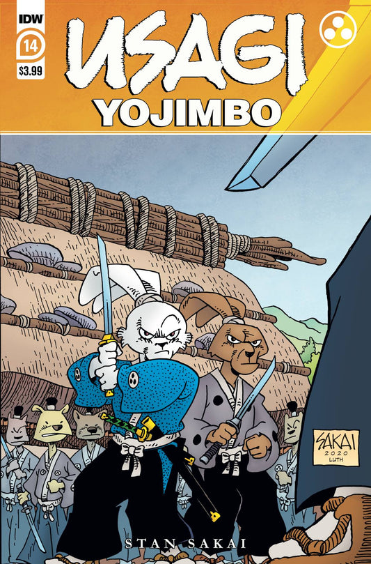 IDW PUBLISHING comic book USAGI YOJIMBO #14