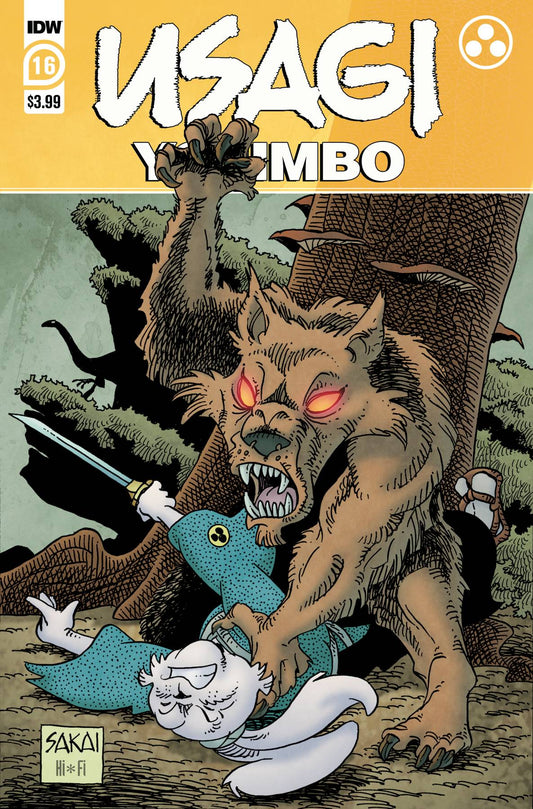 IDW PUBLISHING COMIC BOOK USAGI YOJIMBO #16