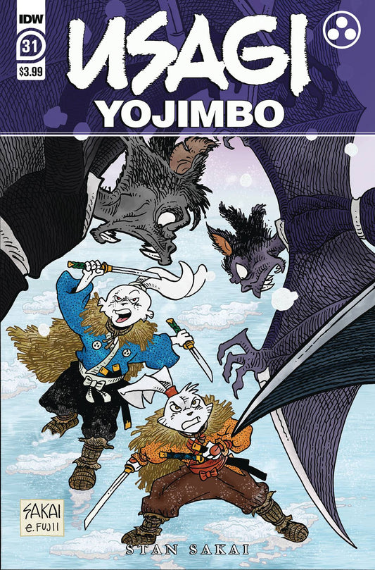 IDW PUBLISHING COMIC BOOK USAGI YOJIMBO #31 CVR A SAKAI