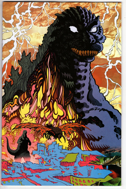 IDW PUBLISHING COMIC BOOK VF/NM GODZILLA RIVALS VS BATTRA ONESHOT CVR RI