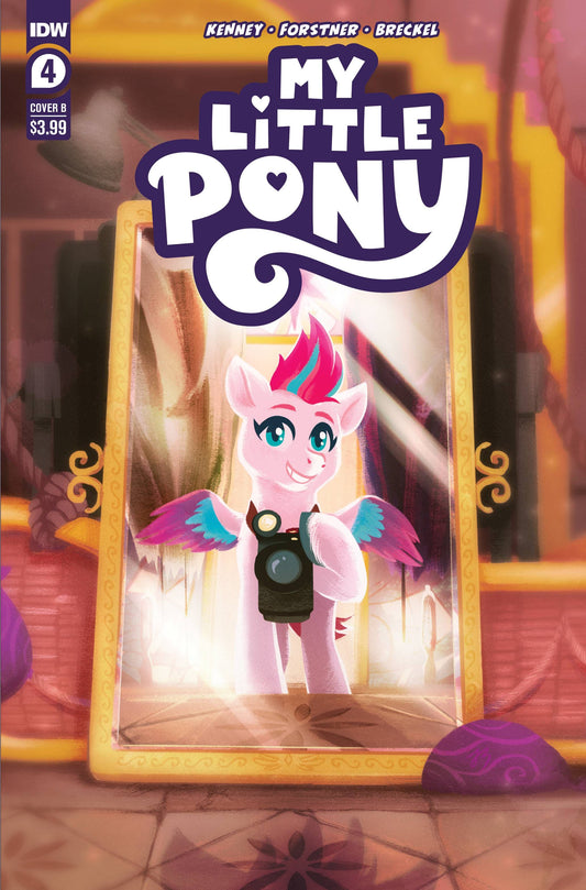 IDW PUBLISHING COMIC BOOK VF/NM MY LITTLE PONY #4 CVR B JUSTASUTA