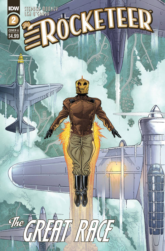IDW PUBLISHING COMIC BOOK VF/NM ROCKETEER THE GREAT RACE #2 (OF 4) CVR A GABRIEL RODRIGUEZ