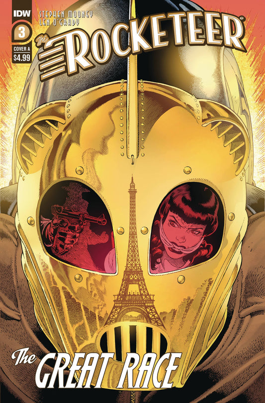 IDW PUBLISHING COMIC BOOK VF/NM ROCKETEER THE GREAT RACE #3 (OF 4) CVR A GABRIEL RODRIGUEZ