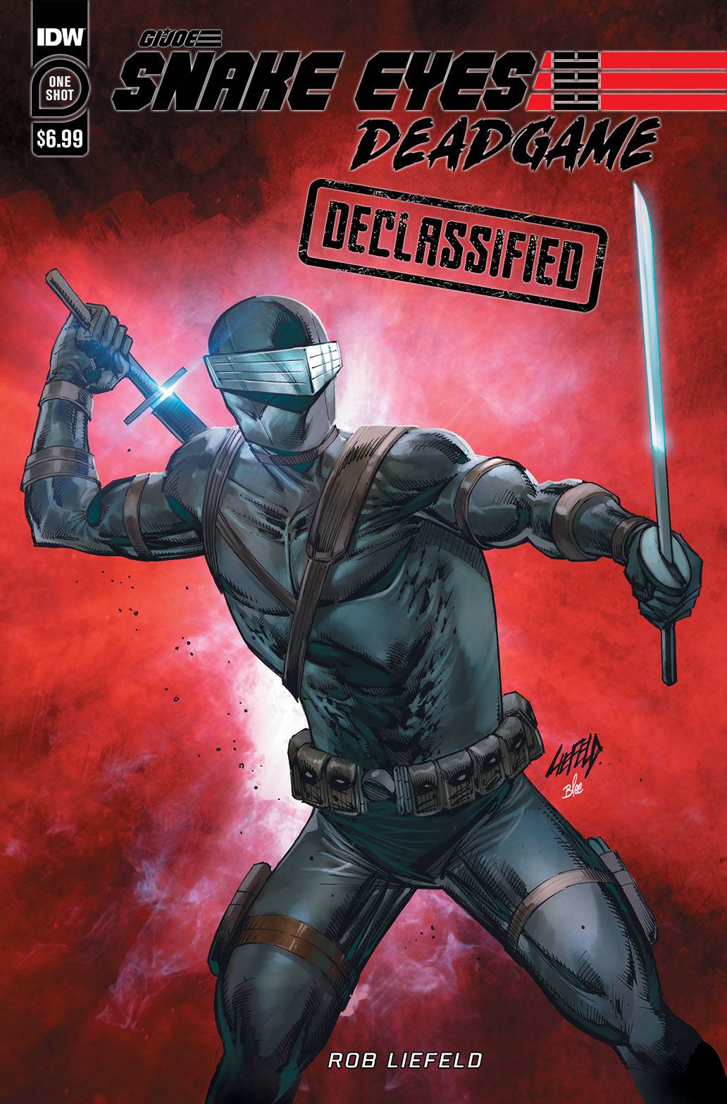 IDW PUBLISHING COMIC BOOK VF/NM SNAKE EYES DEADGAME DECLASSIFIED