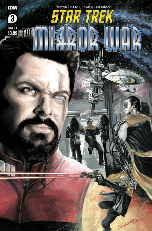 IDW PUBLISHING COMIC BOOK VF/NM STAR TREK MIRROR WAR #3 (OF 8) CVR A WOODWARD