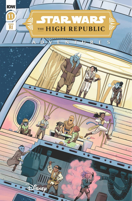 IDW PUBLISHING COMIC BOOK VF/NM STAR WARS HIGH REPUBLIC ADVENTURES #11 CVR B 10 COPY INCV LO