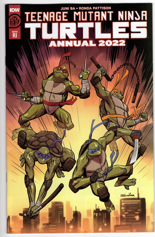 IDW PUBLISHING COMIC BOOK VF/NM TMNT ANNUAL 2022 CVR C 10 COPY INCV BUSURU