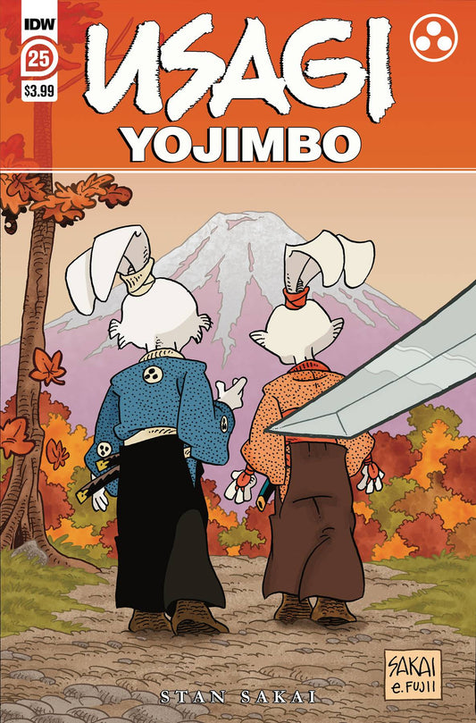 IDW PUBLISHING COMIC BOOK VF/NM USAGI YOJIMBO #25 CVR A SAKAI
