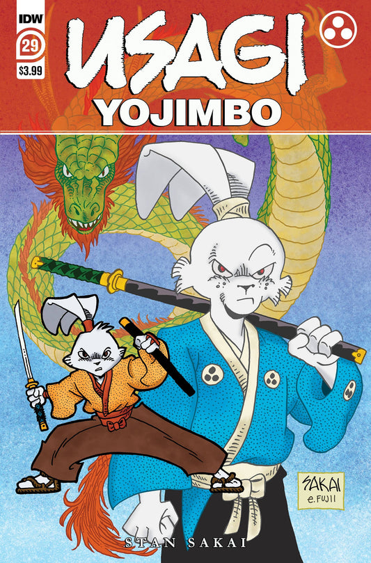 IDW PUBLISHING COMIC BOOK VF/NM USAGI YOJIMBO #29 CVR A SAKAI