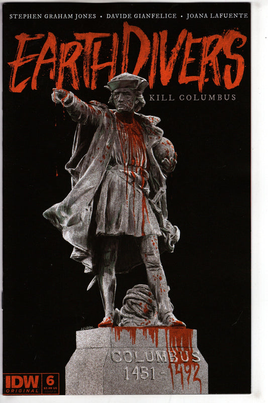 IDW PUBLISHING COMIC BOOKS EARTHDIVERS #6 CVR B LENDL (MR)