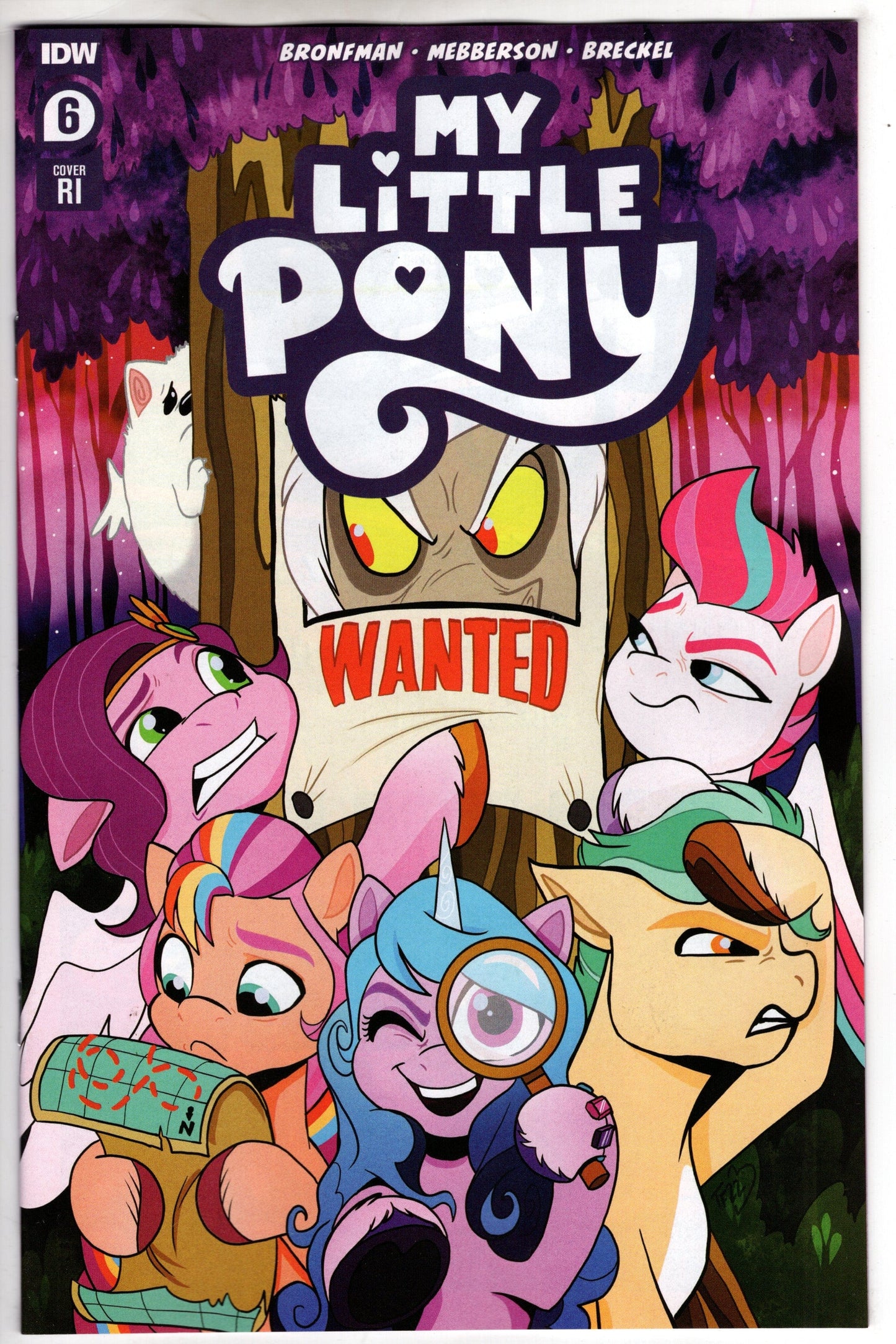 IDW PUBLISHING COMIC BOOKS MY LITTLE PONY #6 VARIANT
