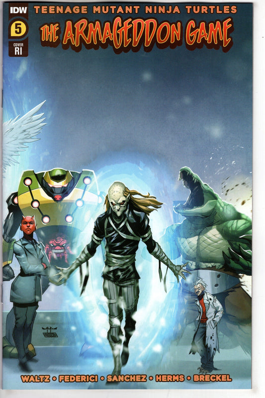 IDW PUBLISHING COMIC BOOKS TMNT ARMAGEDDON GAME #5 CVR D  QUALANO VARIANT