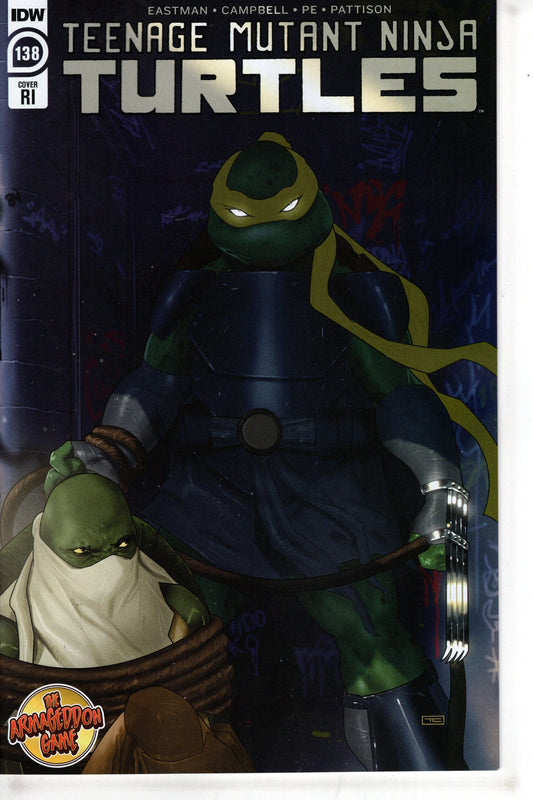 IDW PUBLISHING COMIC BOOKS TMNT ONGOING #138 CVR C 10 COPY INCV CLARKE
