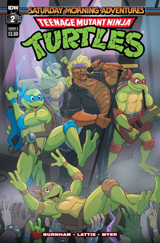 IDW PUBLISHING COMIC BOOKS TMNT SATURDAY MORNING ADVENTURES #2 CVR C MARTIN