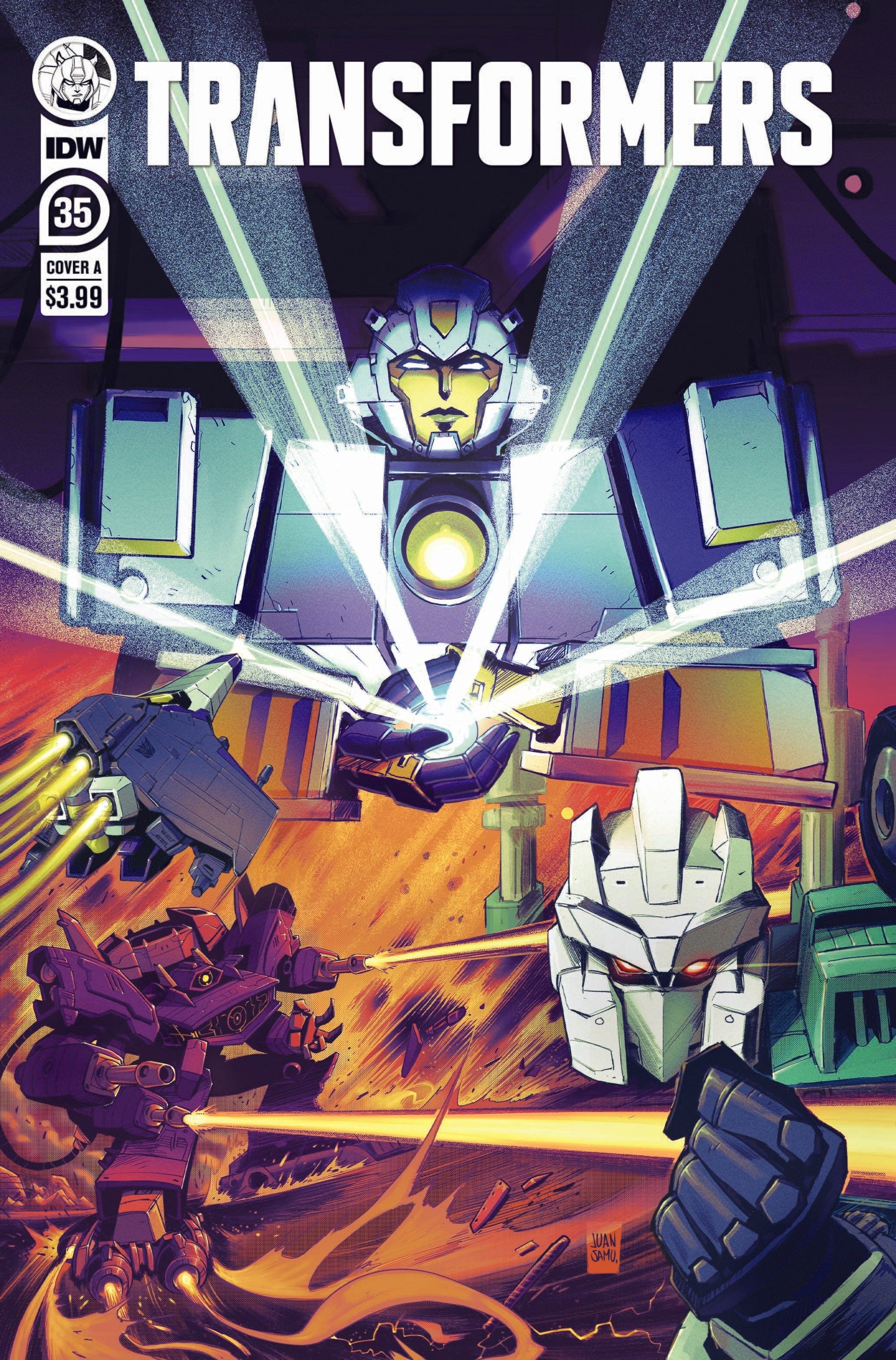 IDW PUBLISHING COMIC BOOKS TRANSFORMERS #35 CVR A SAMU