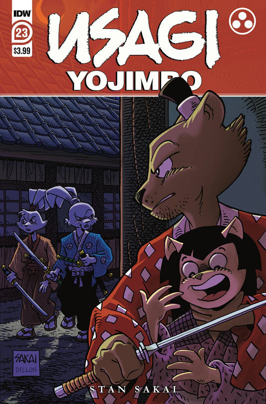 IDW PUBLISHING COMIC BOOKS USAGI YOJIMBO #23 CVR A SAKAI