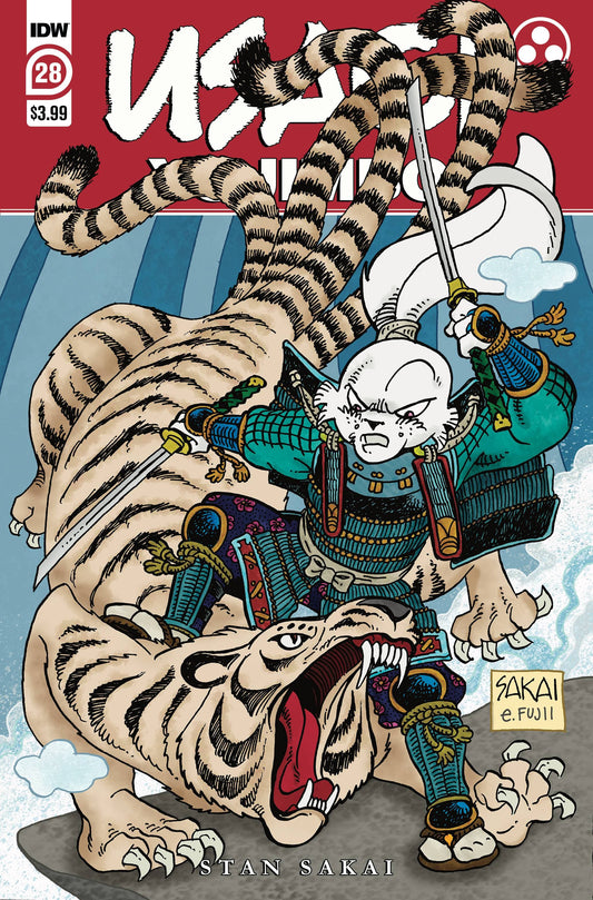 IDW PUBLISHING COMIC BOOKS USAGI YOJIMBO #28 CVR A SAKAI
