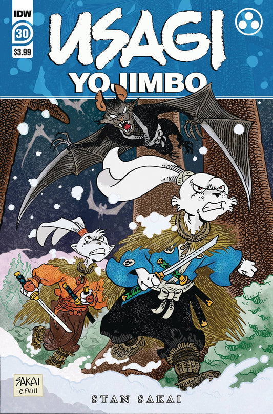IDW PUBLISHING COMIC BOOKS USAGI YOJIMBO #30 CVR A SAKAI