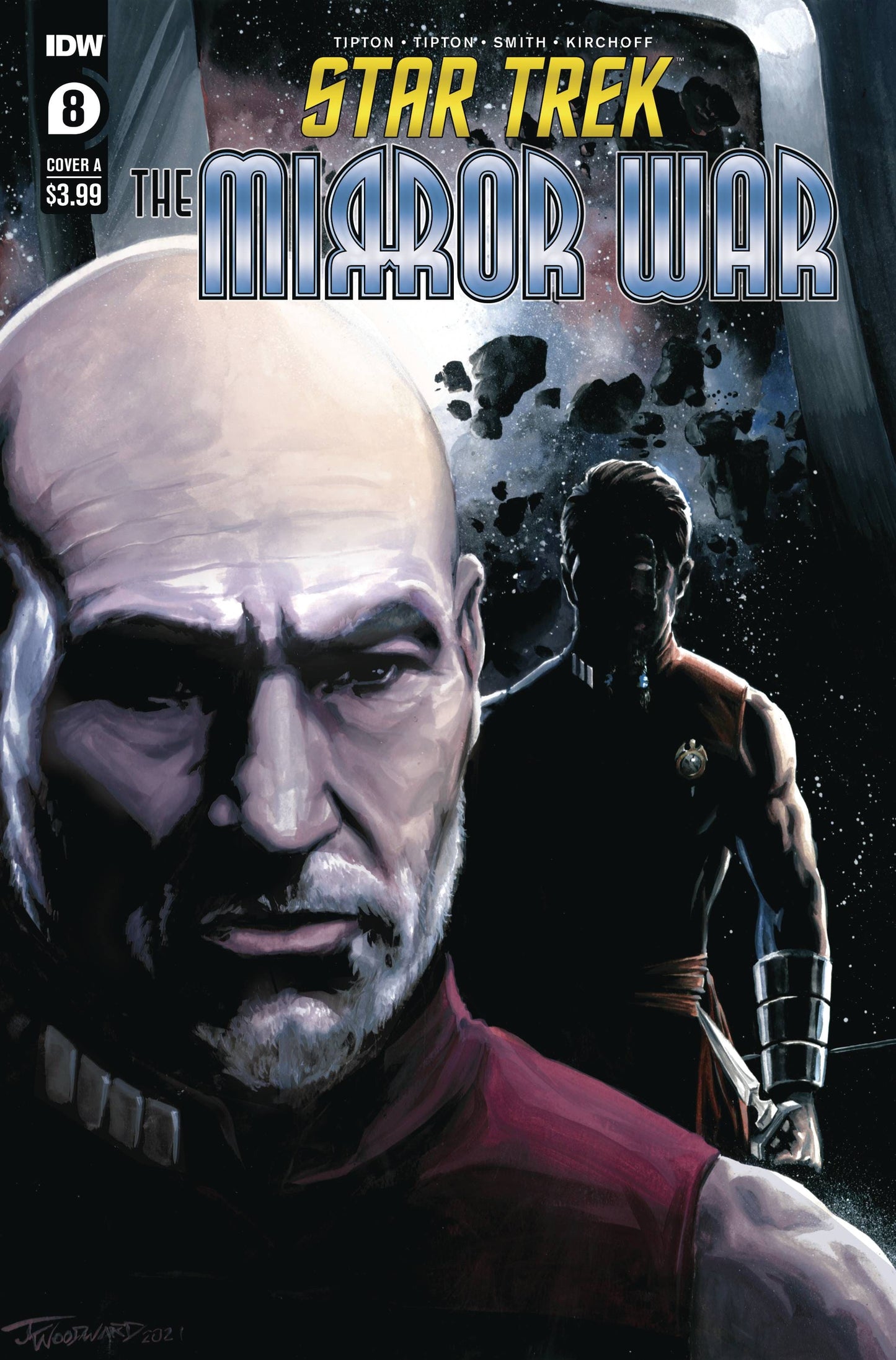 IDW PUBLISHING COMIC BOOKS VF/NM STAR TREK MIRROR WAR #8 (OF 8) CVR A WOODWARD