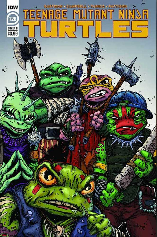 IDW PUBLISHING COMIC BOOKS VF/NM Teenage Mutant Ninja Turtles Ongoing #126 Cover B Eastman