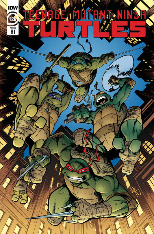 IDW PUBLISHING COMIC BOOKS VF/NM Teenage Mutant Ninja Turtles Ongoing #126 Cover C 10 Copy Variant Edition Stockman