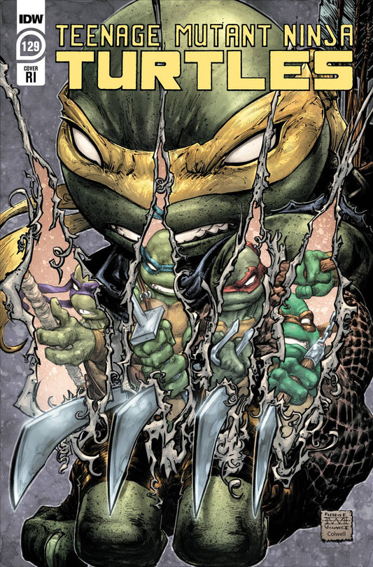 IDW PUBLISHING COMIC BOOKS VF/NM TMNT ONGOING #129 CVR C 10 COPY INCV WILLIAMS