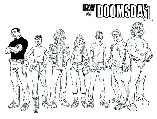 IDW PUBLISHING Comics DOOMSDAY.1 #1 (OF 4) SUBSCRIPTION VAR