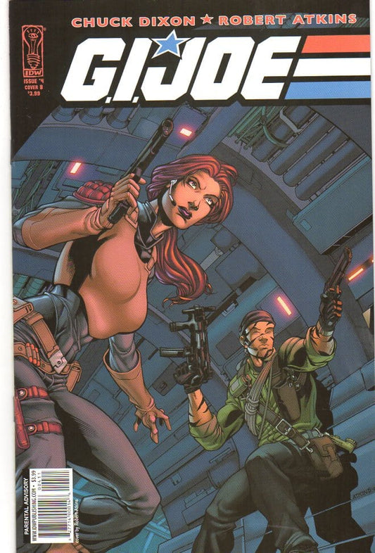 IDW PUBLISHING Comics NM GI JOE #4 COVER B