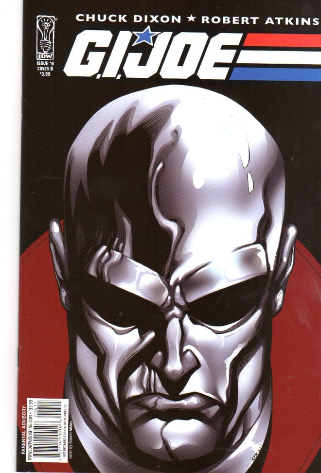 IDW PUBLISHING Comics NM GI JOE #6 COVER B