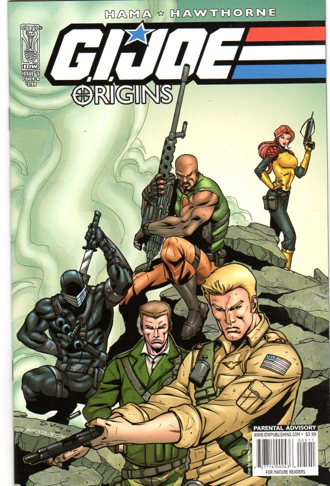 IDW PUBLISHING Comics NM GI JOE ORIGINS #5 COVER A