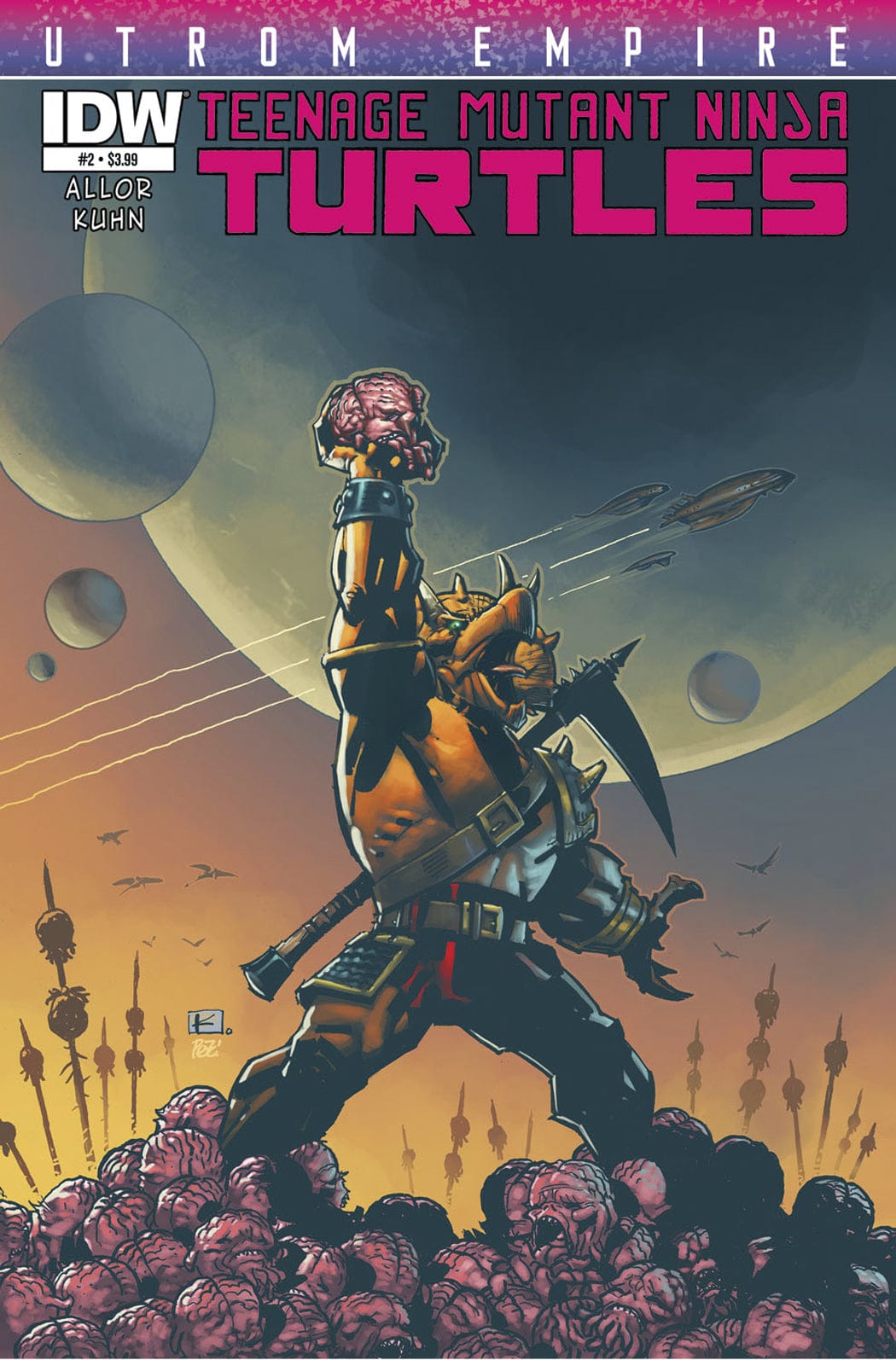 IDW PUBLISHING Comics NM/VF TMNT UTROM EMPIRE #2 (OF 3) (C: 1-0-0)