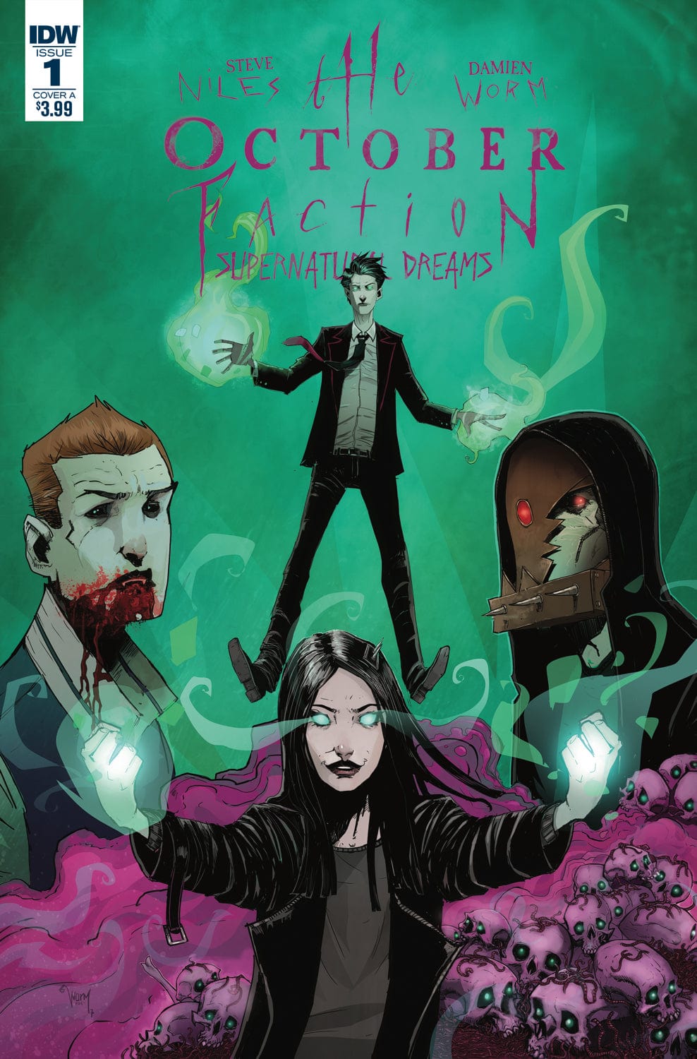 IDW PUBLISHING Comics OCTOBER FACTION SUPERNATURAL DREAMS #1 CVR A WORM