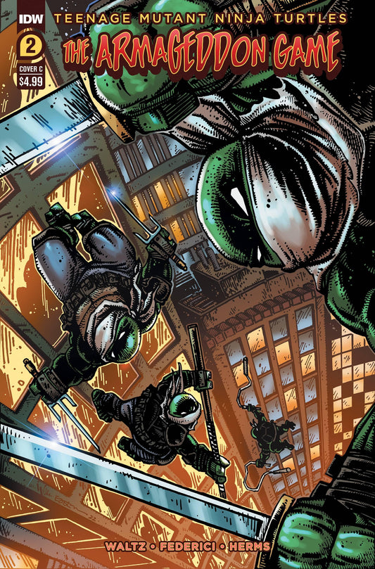 IDW PUBLISHING Comics TMNT ARMAGEDDON GAME #2 CVR C EASTMAN