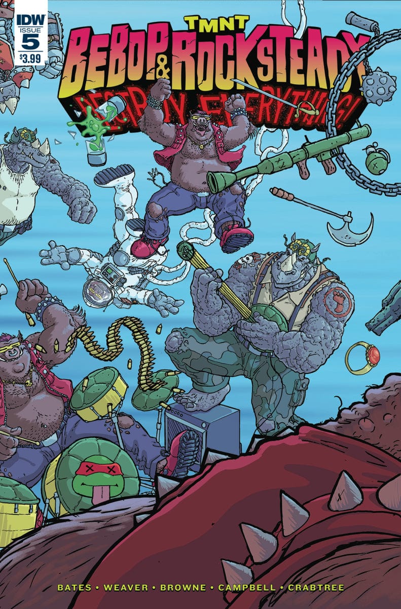 IDW PUBLISHING Comics TMNT BEBOP & ROCKSTEADY DESTROY EVERYTHING #5