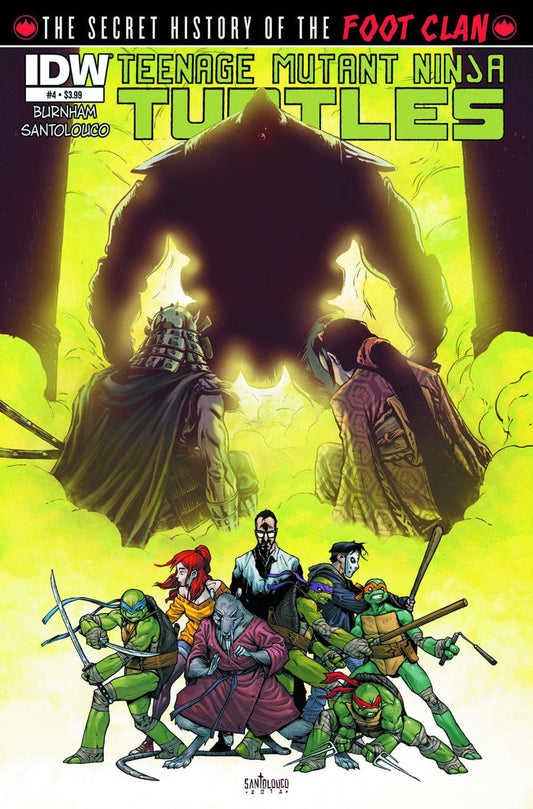 IDW PUBLISHING Comics TMNT SECRET FOOT CLAN #4 (OF 4)