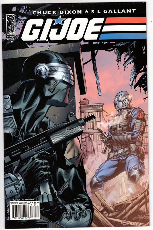 IDW PUBLISHING Comics VF+ GI JOE #10 CVR B