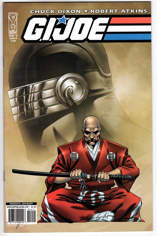 IDW PUBLISHING Comics VF+ GI JOE #14 CVR B