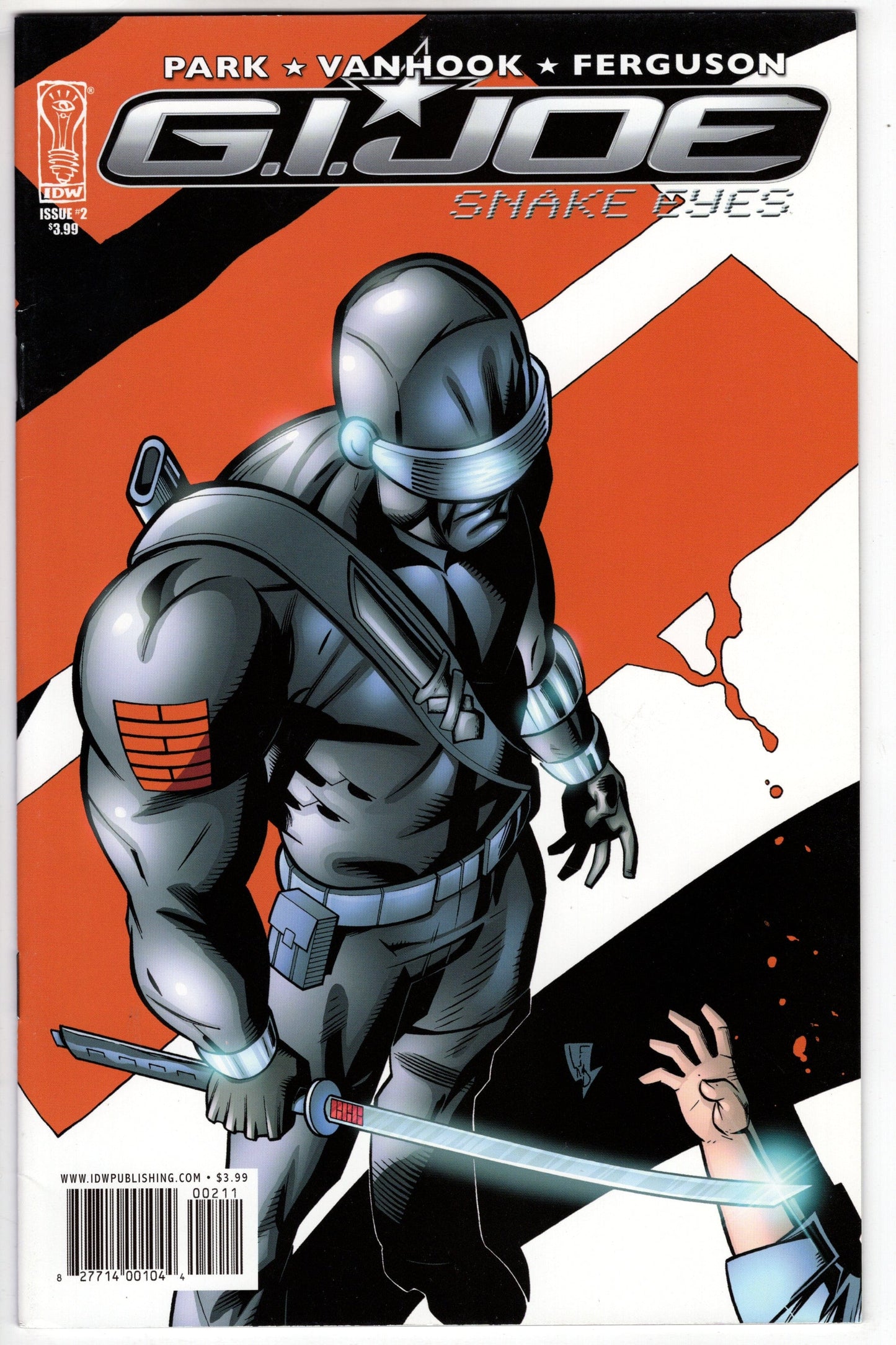 IDW PUBLISHING Comics VF+ GI JOE MOVIE SNAKE EYES #2