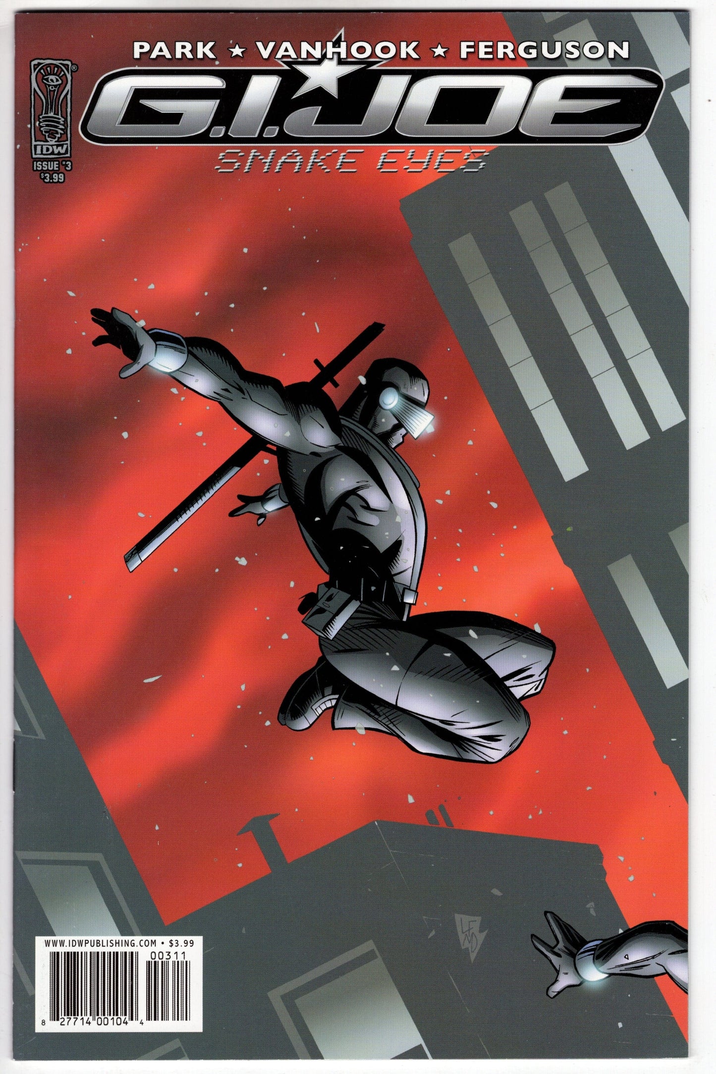 IDW PUBLISHING Comics VF+ GI JOE MOVIE SNAKE EYES #3