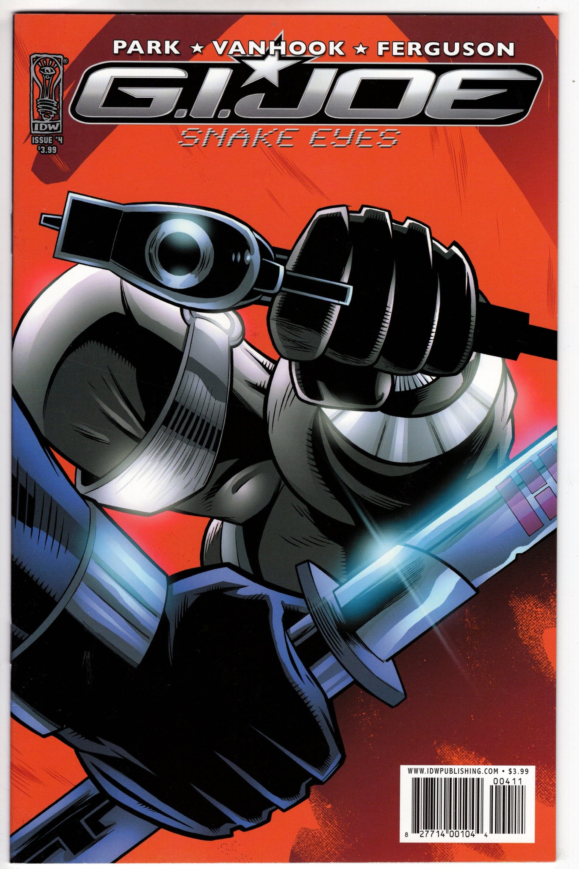 IDW PUBLISHING Comics VF+ GI JOE MOVIE SNAKE EYES #4